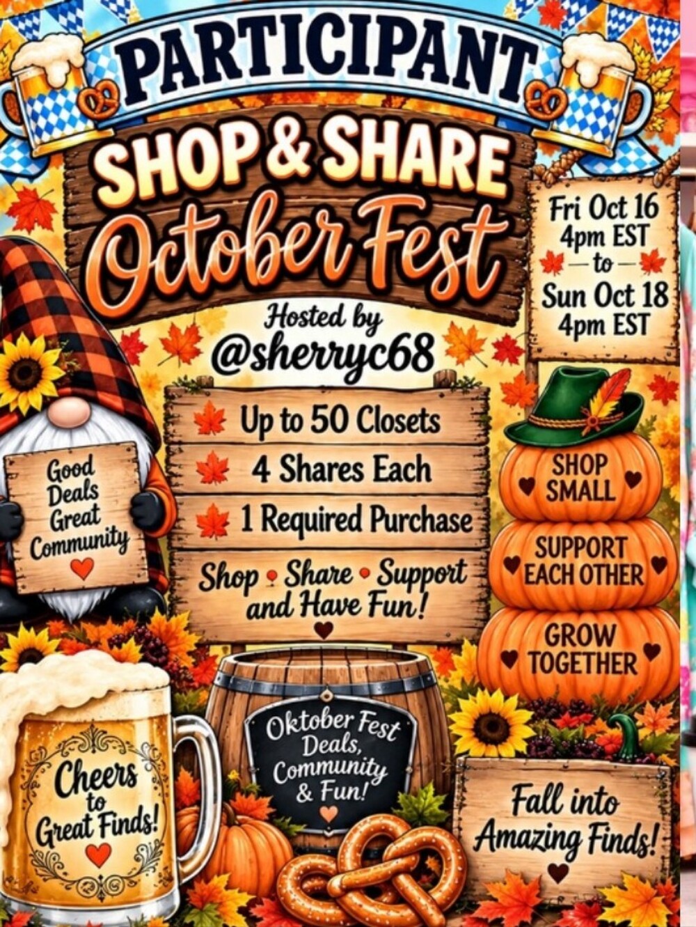 # October Fest Share N Shop - Picture 2 of 6